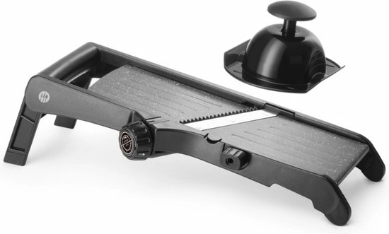 HENDI Japanse mandoline – verstelbare snijdikte – non-stick coating – ultrascherpe messen – antislip voet
