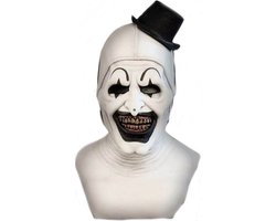 Horror masker Clown met hoedje