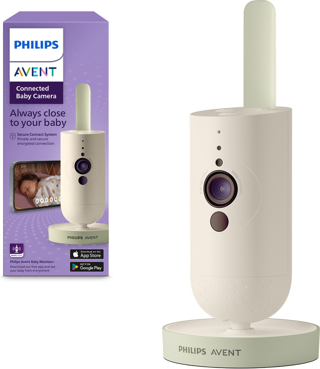 Philips Avent Connected Babycamera babyfoon - Met wifi en