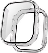 EP Goods - Full Cover/Hoesje - Screen Protector - Geschikt voor Apple Watch Series 10 & Series 11 - 46mm - Hardcase - Protection - Transparant