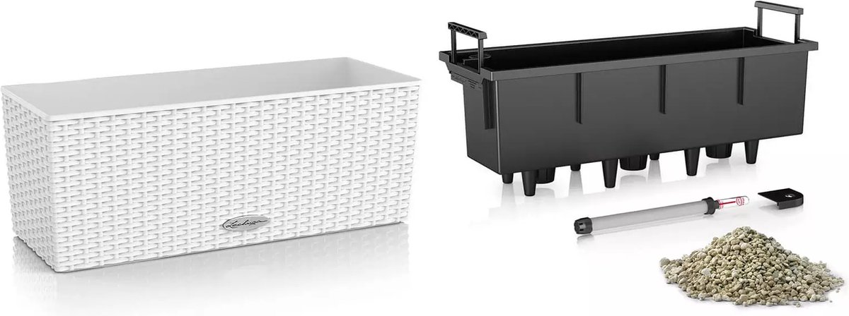 Lechuza Balconera Cottage 50 - Planter - with removable inner pot