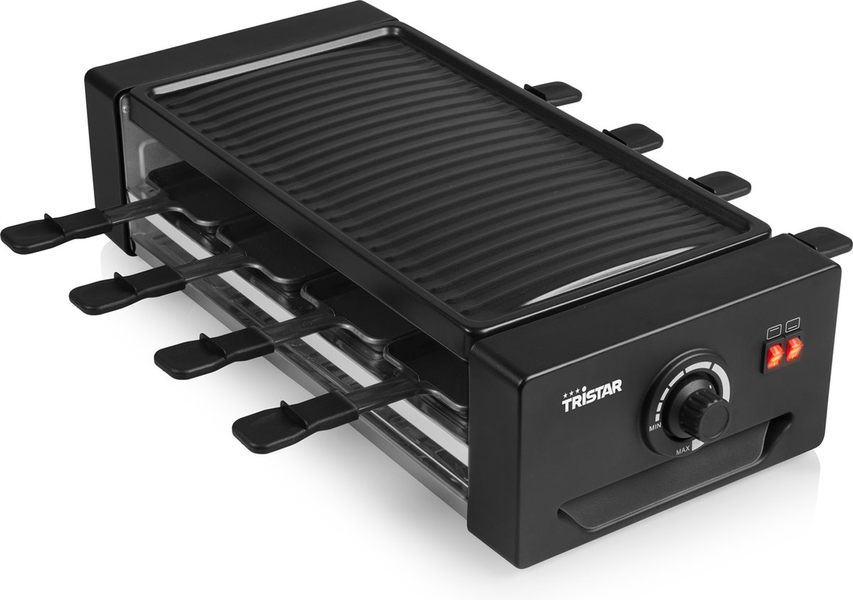Tristar RA-2745 Appareil à raclette revêtement anti-adhésif, voyant lumineux, 4 Tristar RA-2745 Appareil à raclette revêtement anti-adhésif, voyant lumineux, 4
