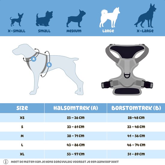 JAXY Harnais pour chien - Harnais pour chien - Harnais pour petit chien - Harnais en Y pour chien - Harnais pour chien - Harnais anti- Trek pour chien - Réfléchissant - Taille L - Rouge