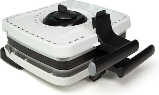 FriFri WA102 Wafelijzer Set - 1200 Watt - Belgische wafels + Croque/tosti vorm + Cool Touch-behuizing — afbeelding 4