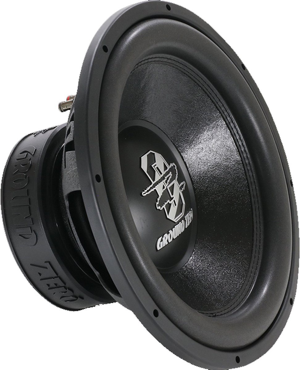 GROUND ZERO GZRW 38-D2 – 15 Inch High-Power Subwoofer – 1000W RMS – 2x2 Ohm – SPL & Daily Use – Klippel® Geoptimaliseerd