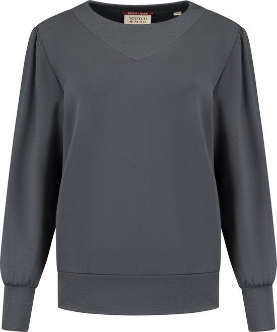 Scotch & Soda Pull à empiècement froncé Femme - Taille XS