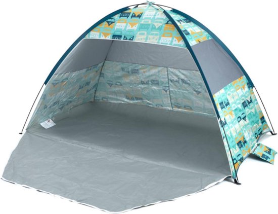 Strandtent Transporter T1 Bus - 2 personen - multibus - blauw met ...