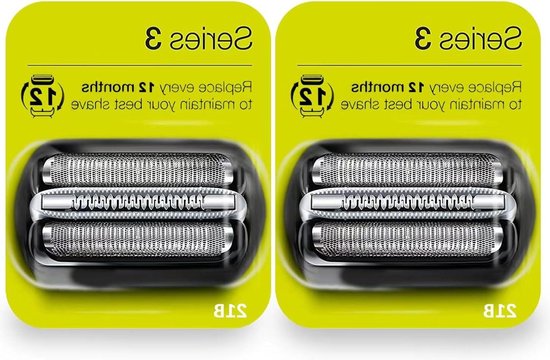 Tête De Rasoir Pour Braun Series 3 CruZer Clean – Compatible Modèles 21B, 21S, Neuf Sous Emballage