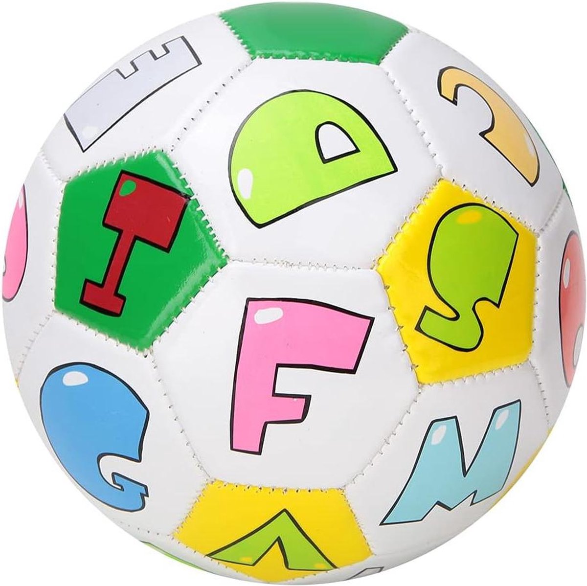 Training Voetbal voor Kinderen - Precisie Genaaid - Speelplaats en Tuin - Alfabet Bal.