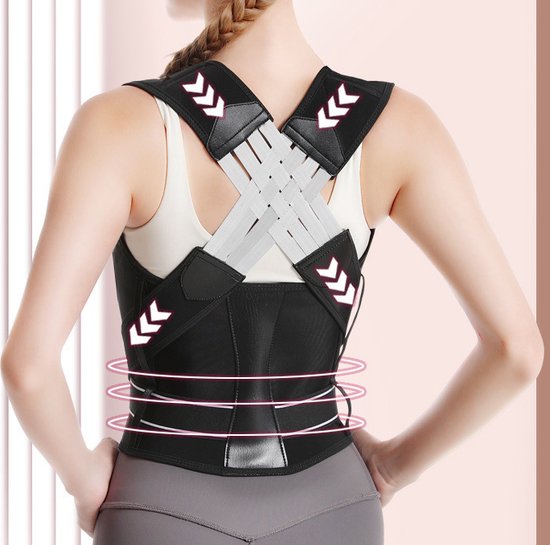 MCBOSON - Rughouder verstelbare rugriem -Rugbrace- houdingscorrectie ...