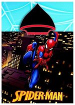 Poncho de bain Spiderman - 110 x 55 cm. - Serviette poncho Spider-Man