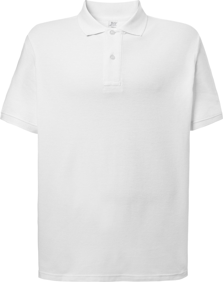 2-pack JHK regular polo white-white-M