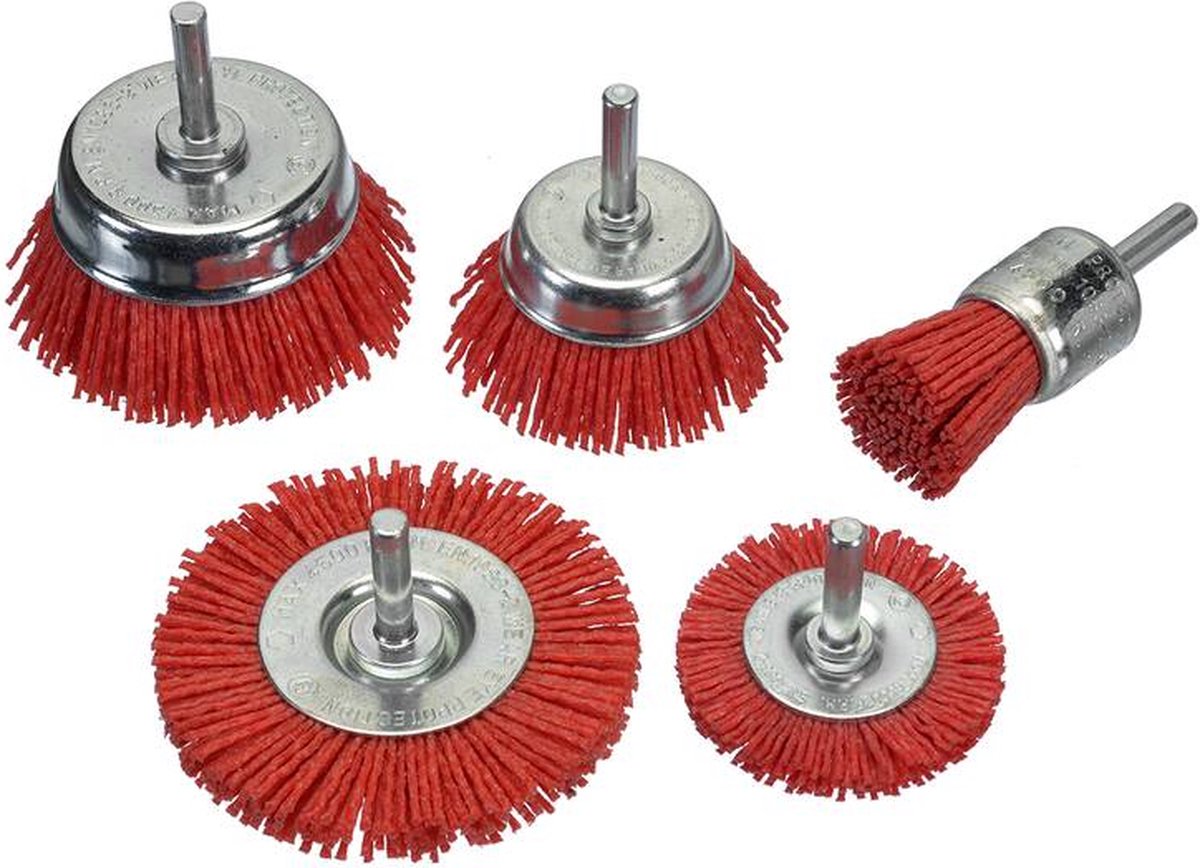 Osborn 1418600005 Schuurborstelset 4500 Tpm Zilver
