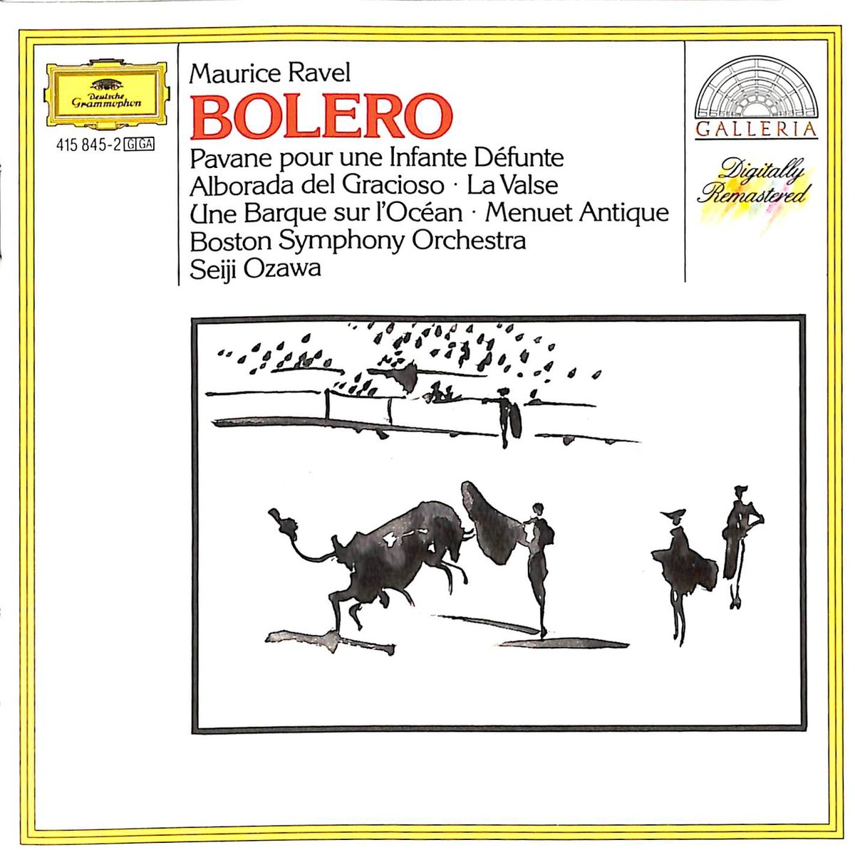 Ravel: Bolero, La Valse, Pavane, etc / Ozawa, Boston SO
