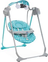 Chicco Polly Swing Up Leaves Turquoise Babyschommel 79110.41