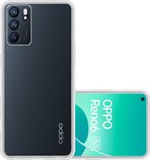 Oppo Reno 6 5G Hoesje Transparant Cover Case Hoes