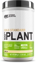 Bol.com Optimum Nutrition Gold Standard 100% Plant-based Protein - Vanilla - Vegan Protein - Plantaardig Proteine Poeder - Eiwit... aanbieding