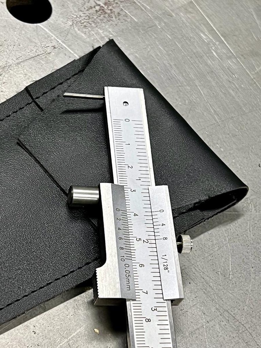 Schuifmaat 0-50 mm roestvrij staal draagbare hoge precisie klein draagbaar meetinstrument voor doe-het-zelf huishouden sieraden munten edelstenen antieke student schuifmaat