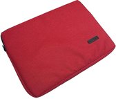 Business Casual - Laptophoes / Notebook Sleeve - 14 inch - EVA Foam Technology - Spatwaterdicht - Rood