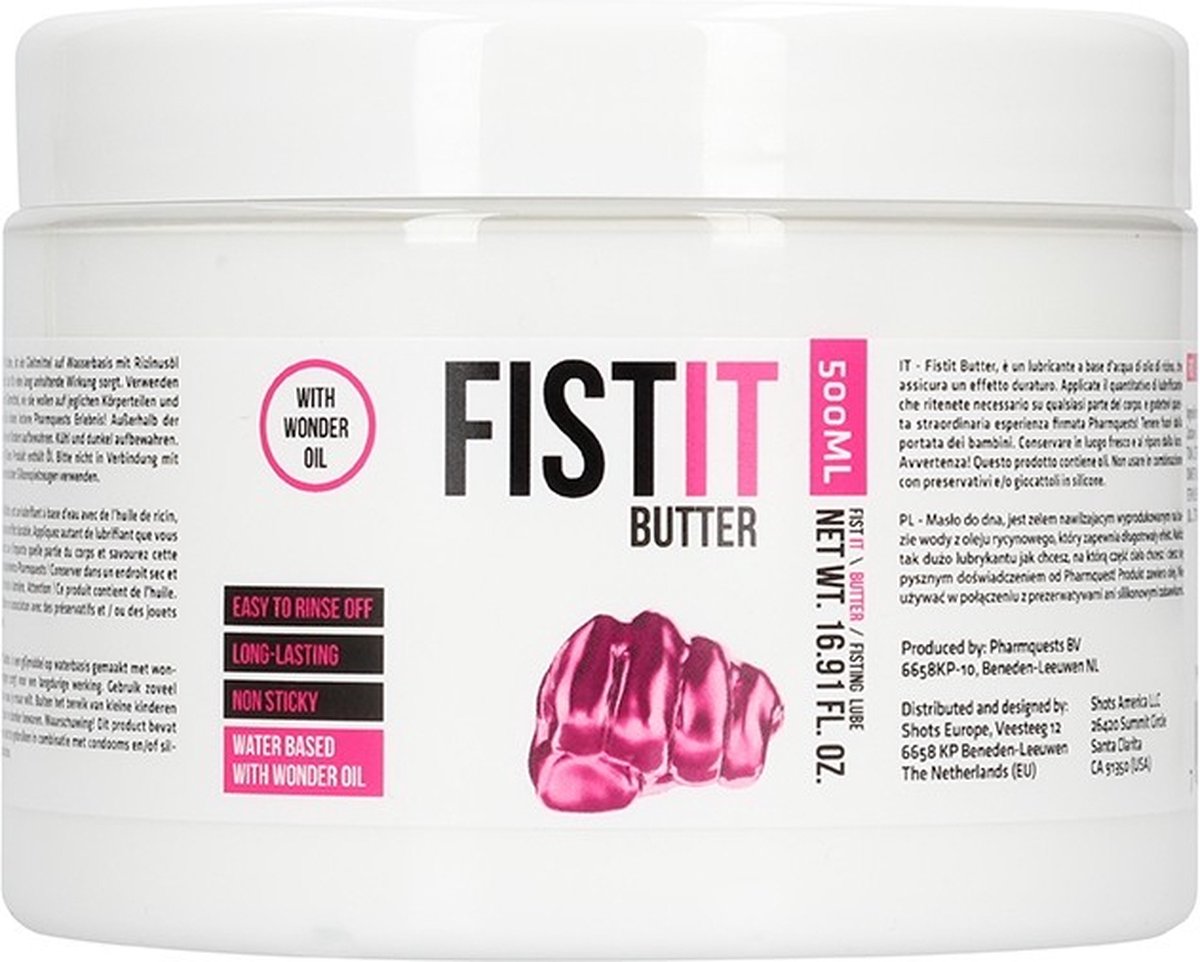 Goedkoopste Shots - Fist It Glijbutter op Waterbasis