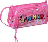 Disney Minnie Mouse Gevuld Etui, Lucky - 32 stuks - 20 x 11 x 8 cm - Polyester