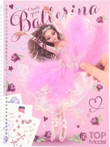 Topmodel Kleurboek Create Your Ballerina 26 X 20 X 1,5 Cm Roze