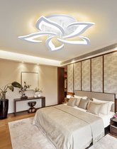 5 Lotus Plafond Verlichting - Moderne LED - Woonkamer - Keuken - Slaapkamer - Kinderkamer - Plafonnière - Dimbaar Met Afstandsbediening en App