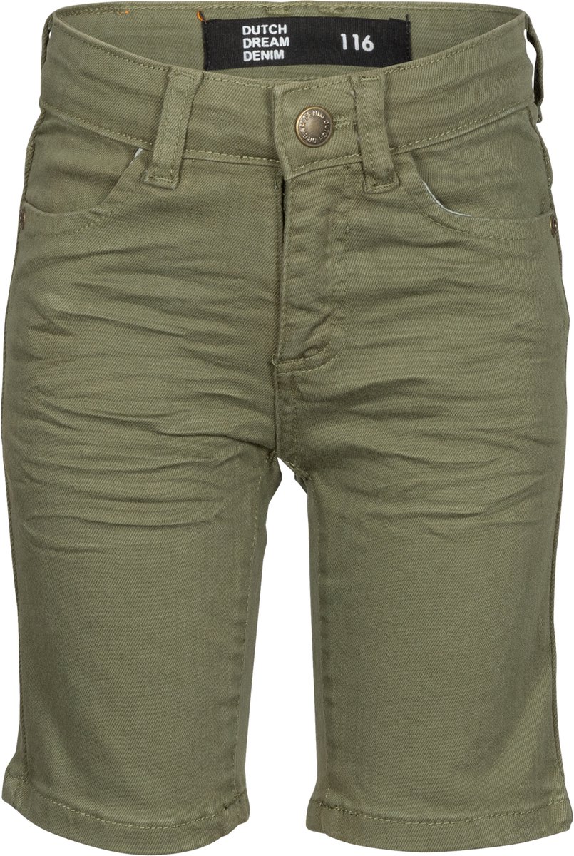 DDD jongens korte jeans Acha Extra Slim Fit Green