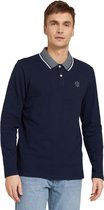 Tom Tailor Poloshirt Poloshirt Met Lange Mouwen 1030645xx10 10668 Mannen Maat - XL