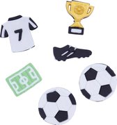 PME - Cupcake Toppers - Voetbal - pk/6