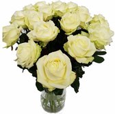 Avalanche+ - Witte Rozen - Bos 24 rozen - 70 cm lang - Verse rozen rechtstreeks van de kweker