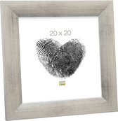 Deknudt Frames fotolijst S53GD7 - zilverkleur - hout - 20x20 cm