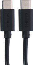 Philips - Câble USB-C vers USB-C - DLC3106C/03 - Câble de 2 mètres - Chargement et synchronisation - Câble de rechange - Zwart