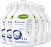 Bol.com Neutral 0% Wit Parfumvrij Wasmiddel - 6 x 20 wasbeurten - Voordeelverpakking aanbieding