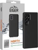 Eiger North Series Samsung Galaxy S22 Ultra Hoesje Back Cover Zwart