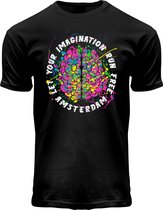 Fox T-shirt Imagination - Black/Black - XL
