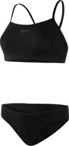 Speedo ECO Endurance+ Thinstrap 2 pieces Badpak Dames - Zwart - Maat 40