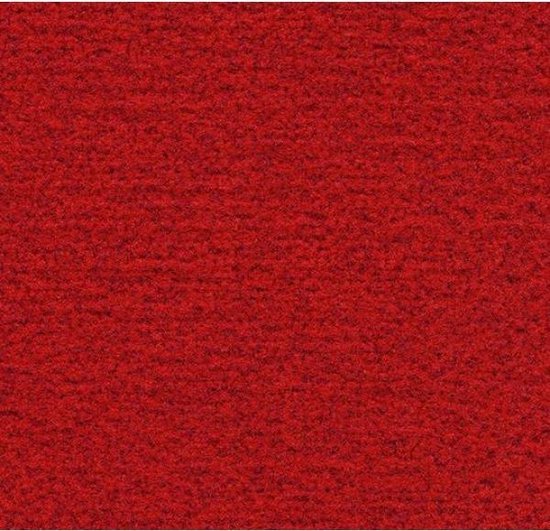 Forbo Coral Classic 4753 Bright Red - Droogloopmat - 100 x 100 cm - 9 mm Dik - Op Maat Gesneden