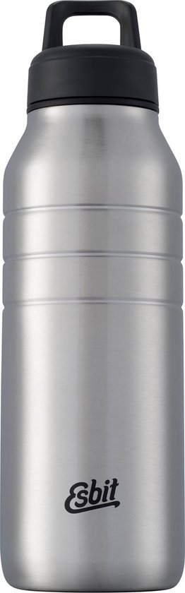 Esbit Majoris Waterfles - 680ml - Zilver - RVS Drinkfles - Lusdop