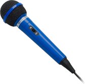 Blow - Microphone Dynamique 6.3mm PR-M-202, 100Hz - 12.5kHz - Blauw