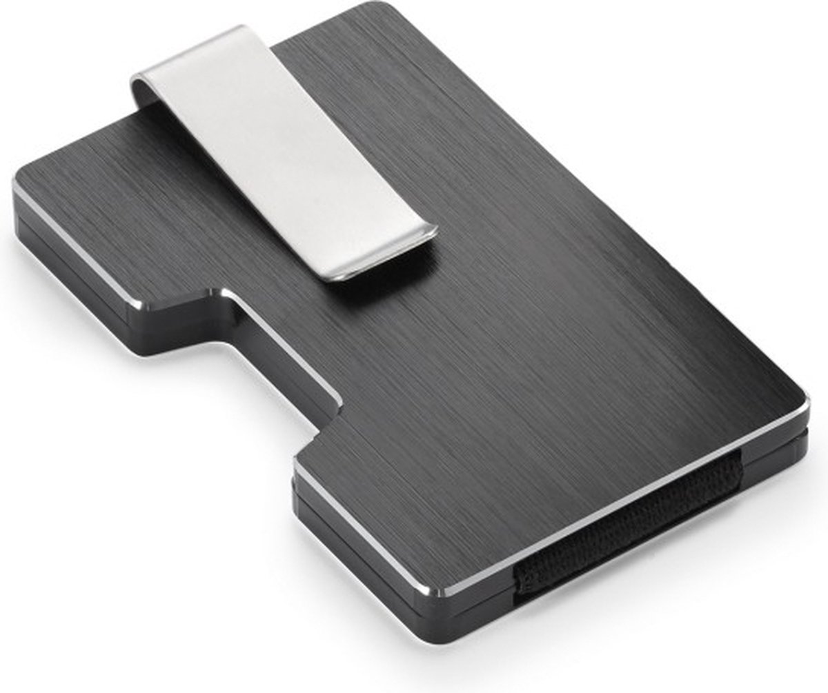 Philippi Design Pasjeshouder Creditcardhouder COOPER - Aluminium - RFID-block - Grijs