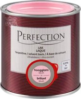 Perfection lak Ultradekkend hoogglans terpentine blush verf 375ml