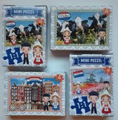 3 Mini puzzels I Love Holland