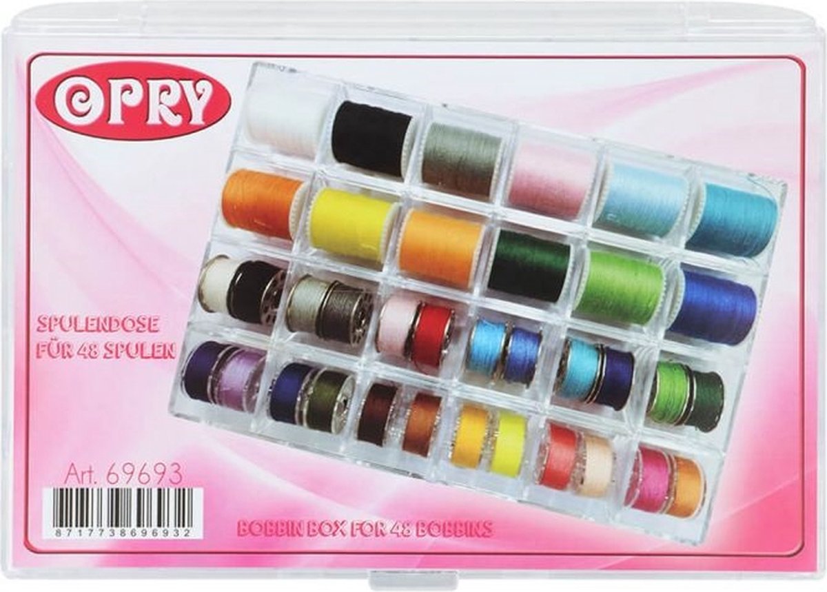 OPRY SPOELENDOOS 24 SPOELEN 18X13X2,5CM TRANSPARANT