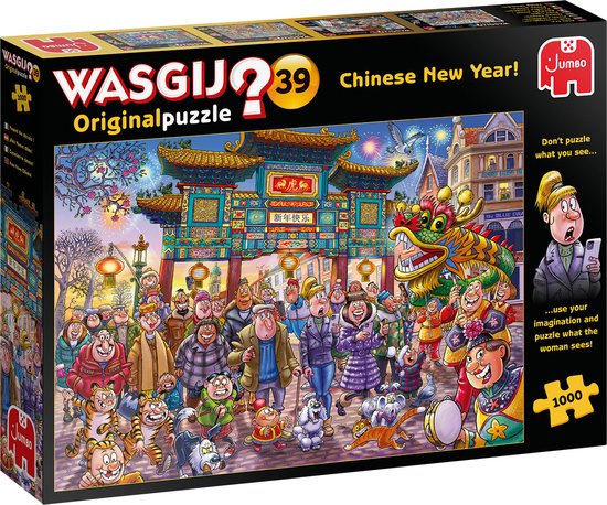 Wasgij Original 39 Chinees Nieuwjaar! puzzel - 1000 stukjes