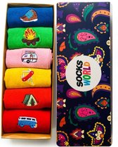 SocksWorld-Sokken-Gift-Box- kamp Maat 37-42