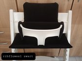 Stokke Tripp Trapp kussenset ribfluweel zwart