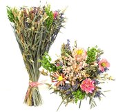 Boeket droogbloemen medium roze - Dried flowers - 45cm - Gratis verzending - Decoratieve takken