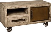 Tv-meubel | wener | Mangohout | Mango | roest | 120 x 46 x 63(h) cm