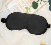 Slaapmasker - Premium Zijden Slaapmasker - 100% Verduisterend Oogmasker - Zwart
